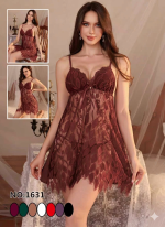 FLORAL LEAF BABYDOLL NIGHTY - Image 3