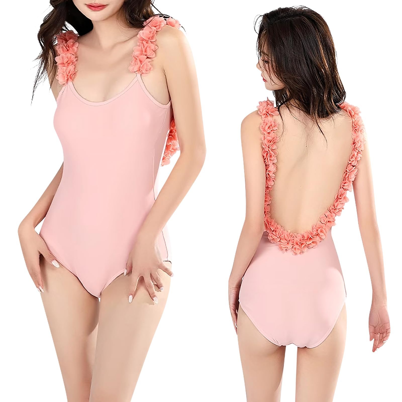 IMG_2937.JPG.jpeg ONE PIECE FLORAL BACKLESS NIGHTY - Image 1