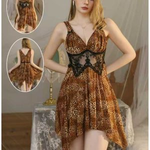 LEOPARD PRINT BABYDOLL NIGHTY-2