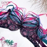 Printed Cross Strapped Bra - Elegant & Breathable Thinpad Women's Bra - Image 6