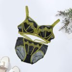 Net & Embroided Pushup Bra Set – Elegant & Breathable Bra's in Pakistan - Image 4