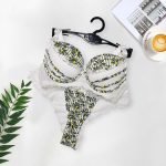 Embroided Floral thinpad Bra Set – Elegant & Breathable Pakistan - Image 2