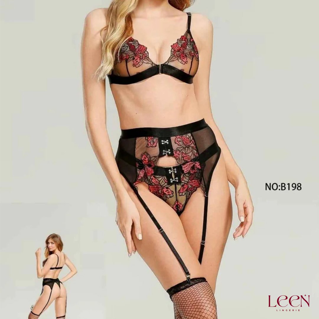 Product-2-1.jpg Embroidered Sexy Net Cosplay with Leg stocking - Image 1
