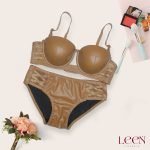 Soft Leather party pushup bra set (double padded) - Image 3