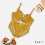 Bow style net bra set - Image 4