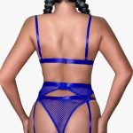 Premium Lingerie Nightwear Transparent Lace Mesh - Image 4