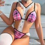 RUFFLE LACE TEDDY NIGHTY